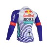 Wielershirt 2026 BORA-Hansgrohe Bull Lange Mouw Rood Wit