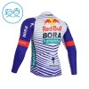 Wielershirt 2026 BORA-Hansgrohe Bull Lange Mouw Rood Wit Kids