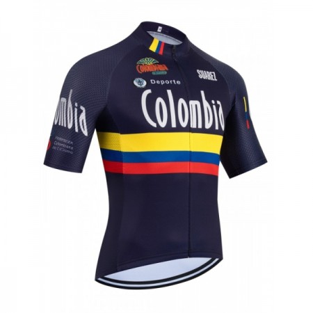 Wielershirt 2026 Colombia Zwart