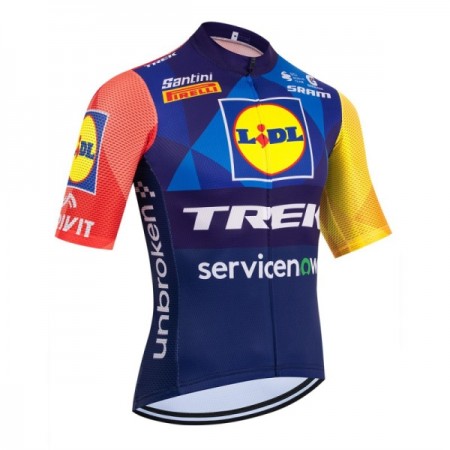 Wielershirt 2026 Lidl-Trek Blauw