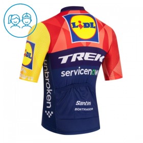 Wielershirt 2026 Lidl-Trek Blauw Kids