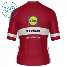 Wielershirt 2026 Lidl-Trek Latvian Champion Rood Kids