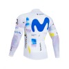 Wielershirt 2026 Movistar Team Lange Mouw Wit