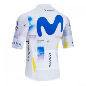 Wielershirt 2026 Movistar Team Wit