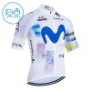 Wielershirt 2026 Movistar Team Wit Kids