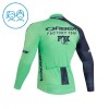Wielershirt 2026 Orbea Factory Lange Mouw Groente Kids