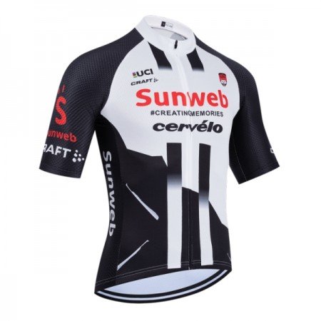 Wielershirt 2026 Sunweb Wit