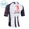 Wielershirt 2026 Sunweb Wit Kids