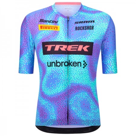 Wielershirt 2026 Trek Factory Racing Blauw