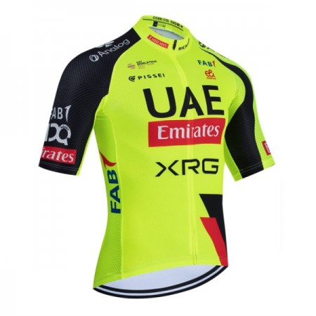 Wielershirt 2026 UAE TEAM EMIRATES XRG Geel