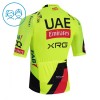 Wielershirt 2026 UAE TEAM EMIRATES XRG Geel Kids