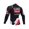 Wielershirt 2026 UAE TEAM EMIRATES XRG Lange Mouw Zwart