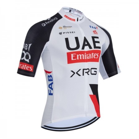 Wielershirt 2026 UAE TEAM EMIRATES XRG Wit