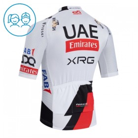 Wielershirt 2026 UAE TEAM EMIRATES XRG Wit Kids