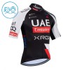 Wielershirt 2026 UAE TEAM EMIRATES XRG Zwart Kids