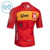 Wielershirt 2026 Uno-X Mobility Rood Kids