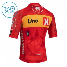 Wielershirt 2026 Uno-X Mobility Rood Kids