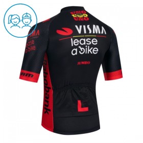 Wielershirt 2026 Visma Lease A Bike Zwart Kids