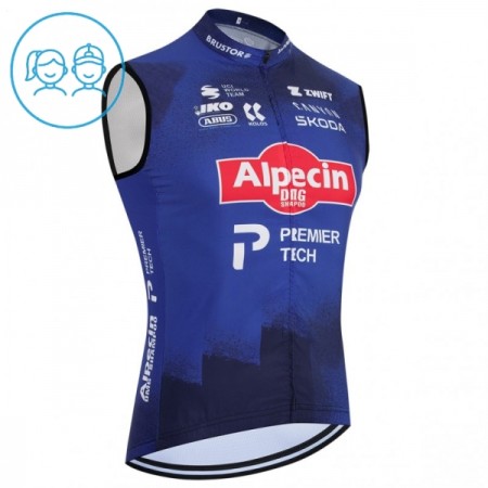 Fietsvest 2026 Alpecin Premier Tech Blauw Kids Fietsvest 2026 Alpecin Premier Tech Blauw Kids
