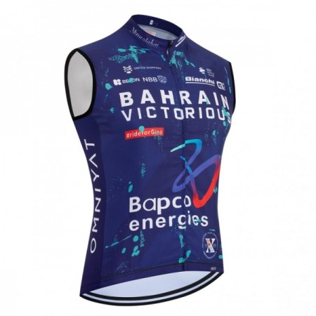 Fietsvest 2026 Bahrain Victorious Blauw