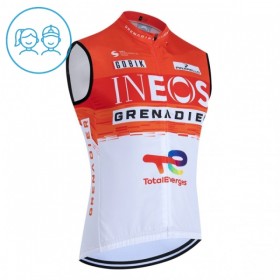 Fietsvest 2026 INEOS Grenadiers Rood Kids