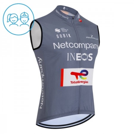 Fietsvest 2026 Netcompany Ineos Gray Kids