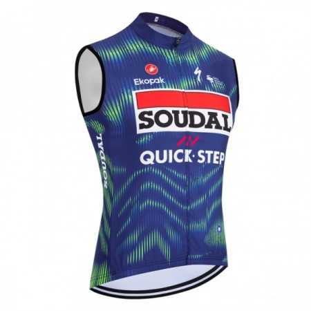 Fietsvest 2026 Soudal Quick Step Blauw