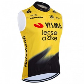 Fietsvest 2026 Visma Lease A Bike Geel