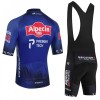 Set Fietsshirt + Korte Koersbroek 2026 Alpecin Premier Tech Blauw