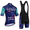 Set Fietsshirt + Korte Koersbroek 2026 Bahrain Victorious Blauw