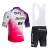 Set Fietsshirt + Korte Koersbroek 2026 Burgos Burpellet BH Rood