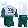 Set Fietsshirt + Korte Koersbroek 2026 Caja Rural Seguros RGA Groente Kids