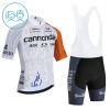 Set Fietsshirt + Korte Koersbroek 2026 Cannondale Wit Kids Set Fietsshirt + Korte Koersbroek 2026 Cannondale Wit Kids