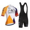 Set Fietsshirt + Korte Koersbroek 2026 INEOS Grenadiers Colombia Champion Wit
