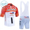 Set Fietsshirt + Korte Koersbroek 2026 INEOS Grenadiers Rood Kids