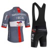 Set Fietsshirt + Korte Koersbroek 2026 Netcompany Ineos Gray 