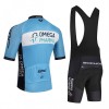 Set Fietsshirt + Korte Koersbroek 2026 Omega Pharma Blauw