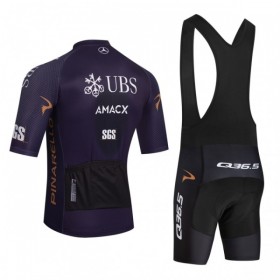 Set Fietsshirt + Korte Koersbroek 2026 Q36.5 Zwart