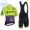 Set Fietsshirt + Korte Koersbroek 2026 Scott Groente Kids Set Fietsshirt + Korte Koersbroek 2026 Scott Groente Kids