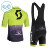 Set Fietsshirt + Korte Koersbroek 2026 Scott Groente Kids