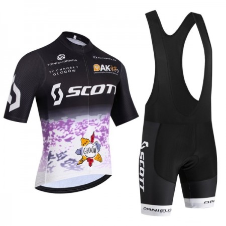 Set Fietsshirt + Korte Koersbroek 2026 Scott Zwart Set Fietsshirt + Korte Koersbroek 2026 Scott Zwart