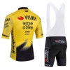 Set Fietsshirt + Korte Koersbroek 2026 Visma Lease A Bike Geel