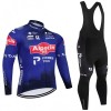 Set Fietsshirt Lange Mouw + Lange Koersbroek 2026 Alpecin Premier Tech Blauw Set Fietsshirt Lange Mouw + Lange Koersbroek 2026 Alpecin Premier Tech Blauw