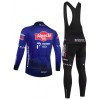 Set Fietsshirt Lange Mouw + Lange Koersbroek 2026 Alpecin Premier Tech Blauw