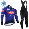 Set Fietsshirt Lange Mouw + Lange Koersbroek 2026 Alpecin Premier Tech Winter Thermal Fleece Blauw Set Fietsshirt Lange Mouw + Lange Koersbroek 2026 Alpecin Premier Tech Winter Thermal Fleece Blauw
