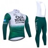 Set Fietsshirt Lange Mouw + Lange Koersbroek 2026 Caja Rural Seguros RGA Groente Set Fietsshirt Lange Mouw + Lange Koersbroek 2026 Caja Rural Seguros RGA Groente