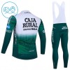 Set Fietsshirt Lange Mouw + Lange Koersbroek 2026 Caja Rural Seguros RGA Groente Kids