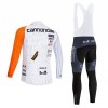 Set Fietsshirt Lange Mouw + Lange Koersbroek 2026 Cannondale Wit
