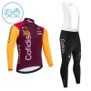 Set Fietsshirt Lange Mouw + Lange Koersbroek 2026 Cofidis Rood Kids Set Fietsshirt Lange Mouw + Lange Koersbroek 2026 Cofidis Rood Kids