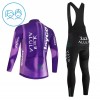 Set Fietsshirt Lange Mouw + Lange Koersbroek 2026 Jayco Alula Purple Kids